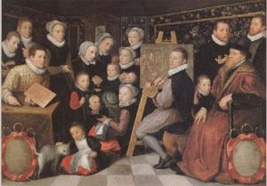 VEEN, Otto van Surrounded by His Household (mk05) Germany oil painting art